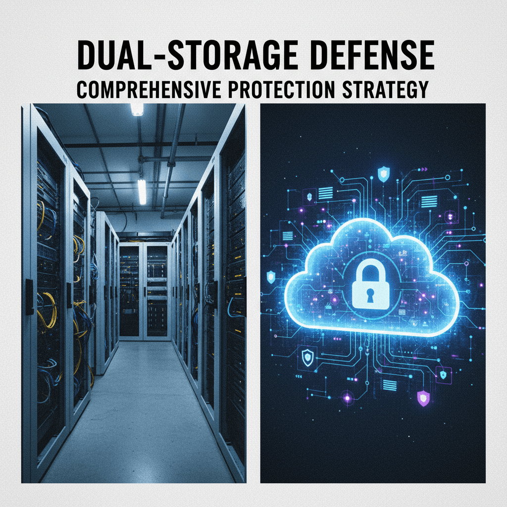 Cloud and local storage